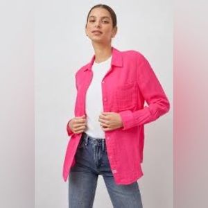 RAILS ELLIS BUTTON DOWN - HIBISCUS